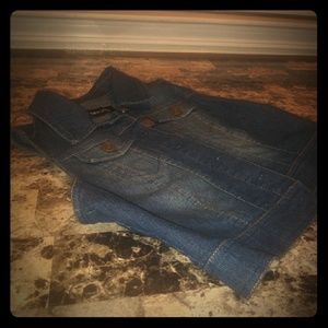 Kids denim vest